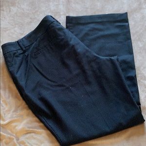 Black Pants with white speckled detail